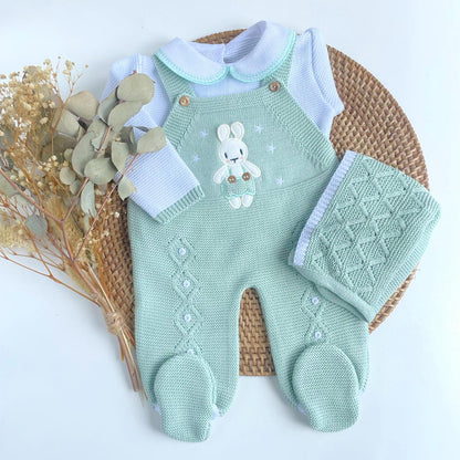 Bunny Three Piece Knitted