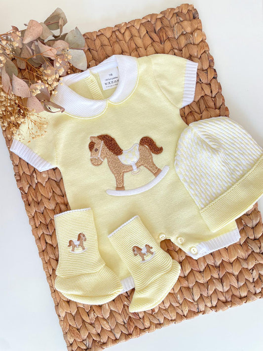 Pegasus Three Piece Knitted outfit