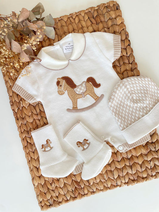 Pegasus Three Piece Knitted outfit