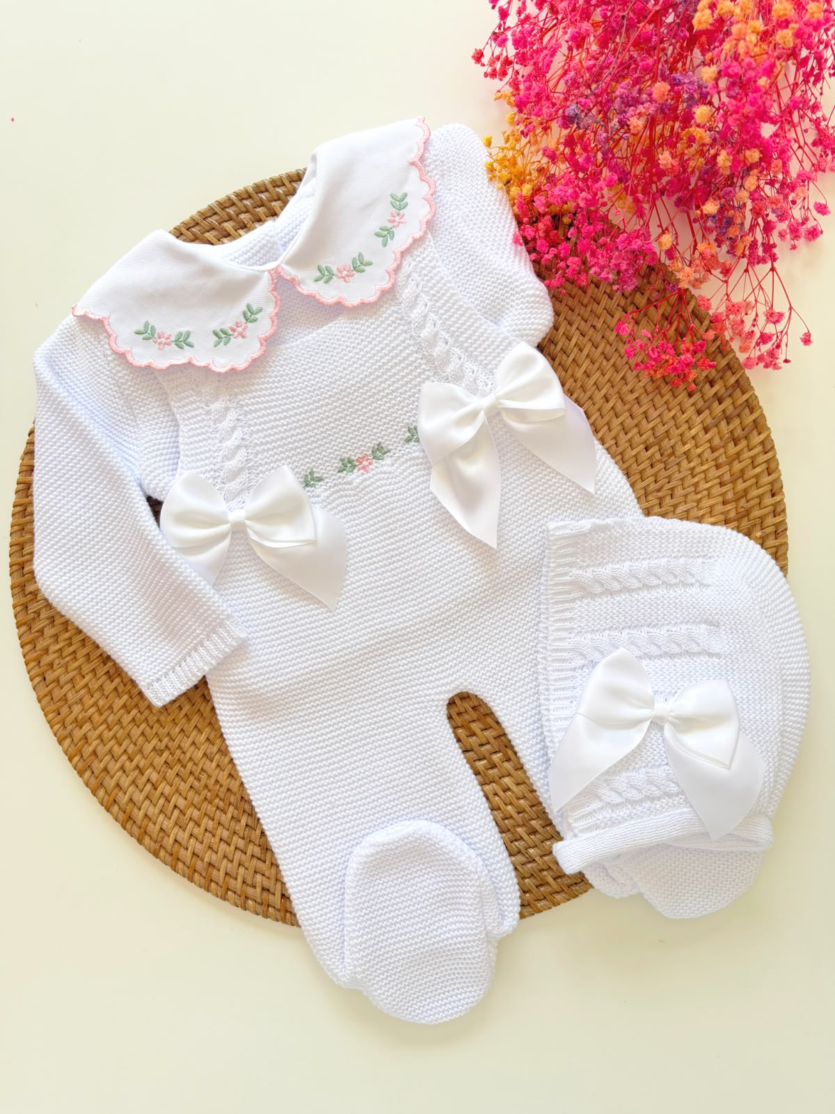 Paula Flores Three Piece Knitted