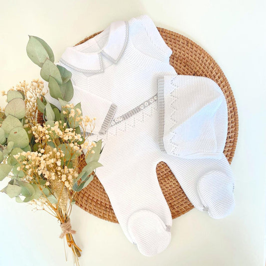 Java gorro Three Piece Knitted
