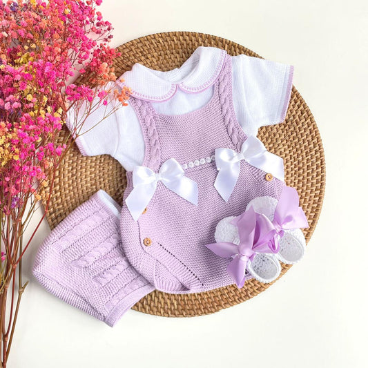 Paula 4 Piece Knitted Outfit