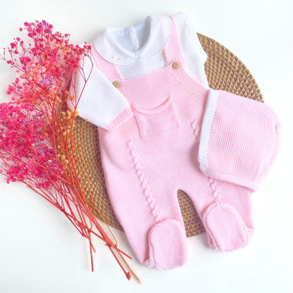 Bolsillo Three Piece Knitted